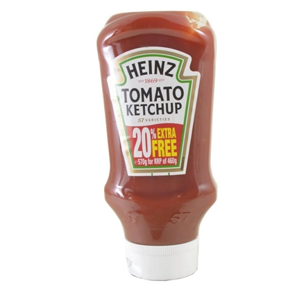 Picture of HEINZ TOMATO KETCHUP 460GR 20%